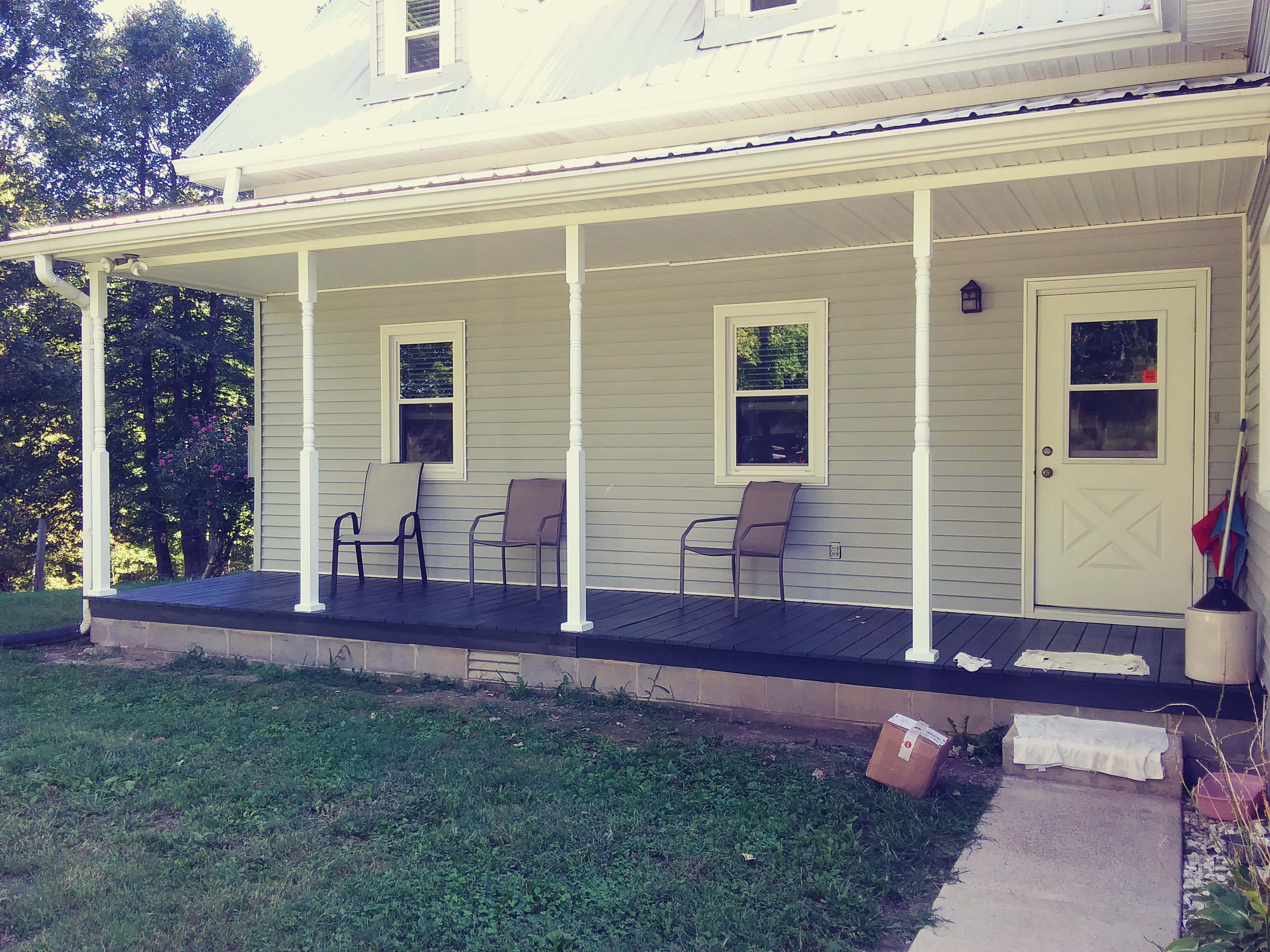 Exterior cleaning project